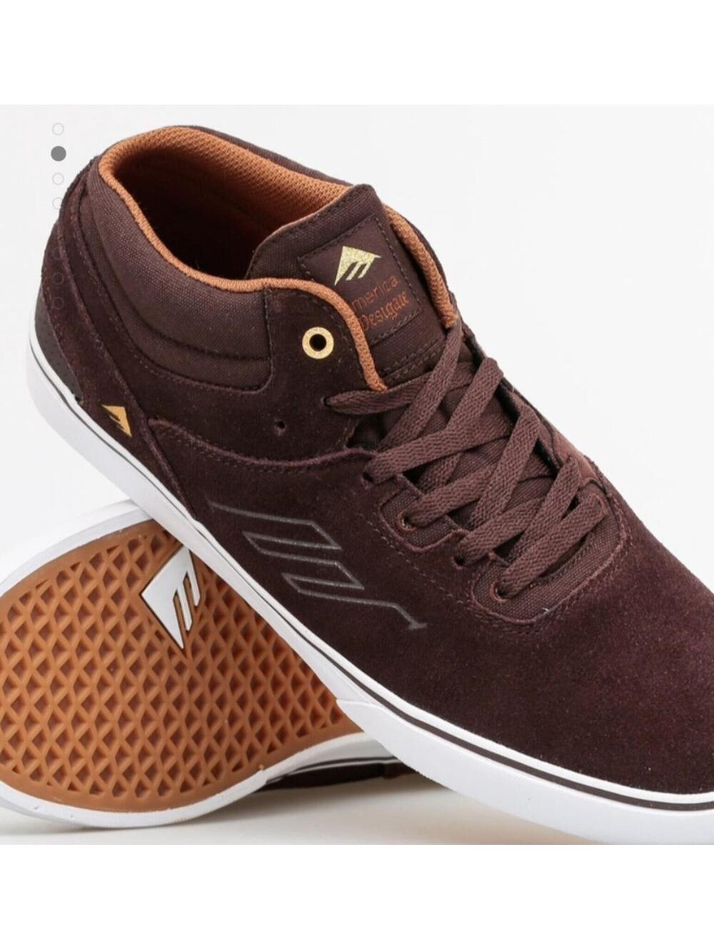 Mens Emerica Westgate MID VULC Sneaker Skate BNWOB